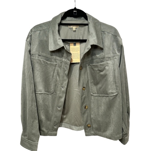 Democracy Corduroy Shirt Jacket - Picture 2 of 7